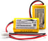 (2-Pack) 3.6V 800mAh CUSTOM-142 NICD Battery Pack Replacement for Chloride Interstate Sonnenschein 100003A098 930023, for Self Power Lighting 9300...