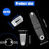 100pcs Acrylic Keychain Clips, Clear Plastic Keychain Connectors for Office, Credit Card, Craft & Jewelry Making (Transparent Color)...
