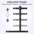 Hair Dryer Holder Wall Oragnizer: 3 in 1 Hair Tool Oragnizer - Adhesive Blow Dryer Storage - Adjustable Height Bathroom Organizer Basket for Hair ...