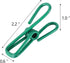 30pcs Chip Clips, 2.2 inch Bag Clips, Small Metal Clothes Pins, Colored...
