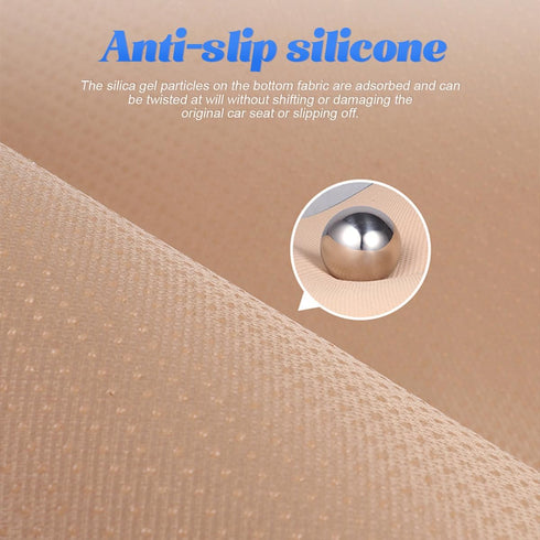 Car Seat Cushion, Air Layer Fabric Comfort Foam Driver Seat Cover Mat, Breathable Anti-Slip Car Seat Pad, Car Accessories Seat Cushions for Car Se...