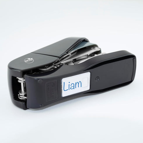 Rapesco 1688 ECO Less Effort Flat Clinch Stapler with 2000 Type 24 High Capacity 1/4" Staples, 35 Sheet Capacity, Black...