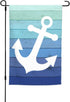 Nautical Funny Anchor Flag Double Sided Garden Flag 12×18in Inch House Flag Decorations For Outside Yard Home Holiday...