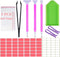 Diamond Painting Accessories & Art Tool-42 Diamond Painting Glue Clay-DIY Embroidery Wax Tacky Kit-3 Stitch Dot Paint Pen for Craft 5D Cross(64 Nu...
