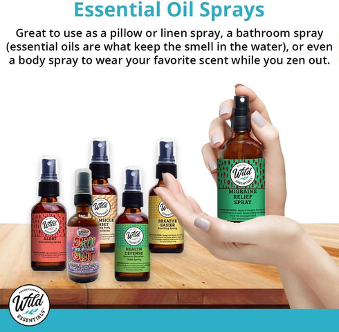 WildER Essentials - I Smell Bull - Essential Oil air freshener spray made in the USA with organic witch hazel and pure essential oils...