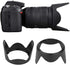 Camera Lens Hoods, HB-50 Quality ABS Lens Hood Shade for Nikon AF-S 28-300mm F3.5-5.6G ED VR, and 18-300mm Lens....