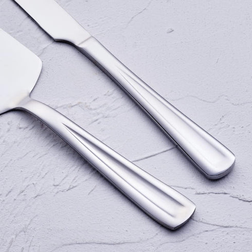 Cake Knife and Server Set, Stainless Steel Cake Cutter Set for Wedding, Birthday, Parties...