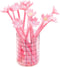 YYaaloa 12pcs Cute Pink Flower Gel Ink Pens Writing Pens 0.5 mm Black Ink Fun Kawaii Pens Bulk for Kids Office School Supplies...