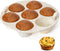 Silicone Muffin Pan for Air Fryer Oven Instant Pot, Nonstick 7 Cups Easy To Handle BPA Free for Baking Egg Bites Muffin Tart Cupcake Mini Quiche 1...