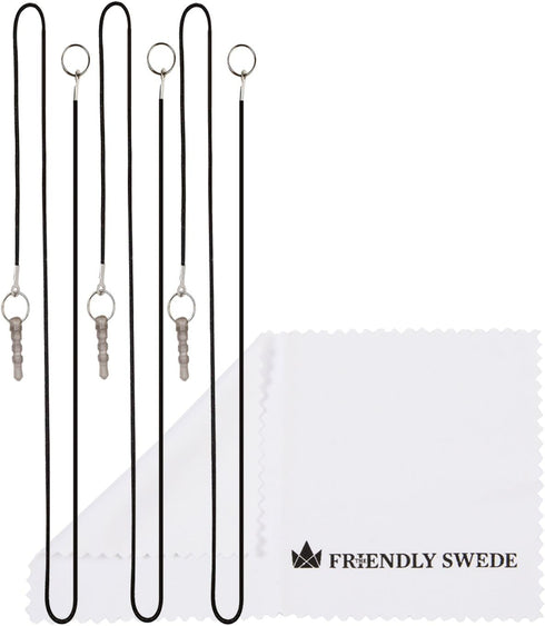 The Friendly Swede High Precision Stylus Pens for Touch Screens, 3pcs 5.5" Stylus Pen for iPad with Replaceable Thin-Tip, Incl. Replacement Tips, ...