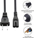 Power Cord Replacement for JBL PartyBox Party Box 300 1000 100 200 Bluetooth Speaker Audio System 2 Prong 8ft IEC C7 AC Cable...