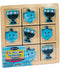 Rite Lite Hanukkah Tic Tac Toe Game - Jewish Board Game Wooden Display Chanukah Gifts for Kids Holiday Party Favors Judaism A Perfect Family-Frien...