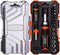 Edward Tools 31 Piece Ratchet Screwdriver Set - Easy Ratchet Screwdriver Pro Strong Magnetic Bit Tips includes Phillips, Slotted, Hex, Torx - 5-10...