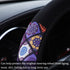 Car Steering Wheel Cover, Soft Breathable Anti-Slip Auto Steering Wheel Protector Fit 15 Inch, Universal Vehicle Interior Accessories for Cars, SU...
