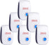 WahooArt Ultrasonic Pest Repeller 6 Packs, The Newest Pest Repellent Electronic Indoor Plug in for Insects, Mosquitoes, Mice, Ants, Roaches, Spide...