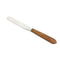 Lab Spatula, Wood-Handled, 5" Stainless Blade, Brass Rivets...