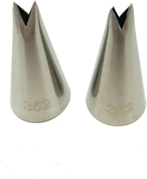 7-piece Stainless Steel Piping Tips Piping Nozzles Cake Decorating Supplies Cookies Cupcake Icing Decorating Supplies Decorating Kits Frosting Ici...