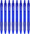 Vitoler Pens,8 Pack,1.0mm,Blue Pens Ballpoint,Pens for School,Retractable Ink Pens for Journaling Office School Supplies...