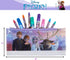 Disney Frozen Kids Coloring Art and Sticker Set, 30 Pcs. School & Craft Supplies with Pencil Case...