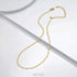MEVECCO Gold Chain Choker Necklace,14K Gold Filled Dainty Cute Lip Clavicle Chain Long Necklace Delicate Fashion Choker Necklace Jewelry Gift for ...