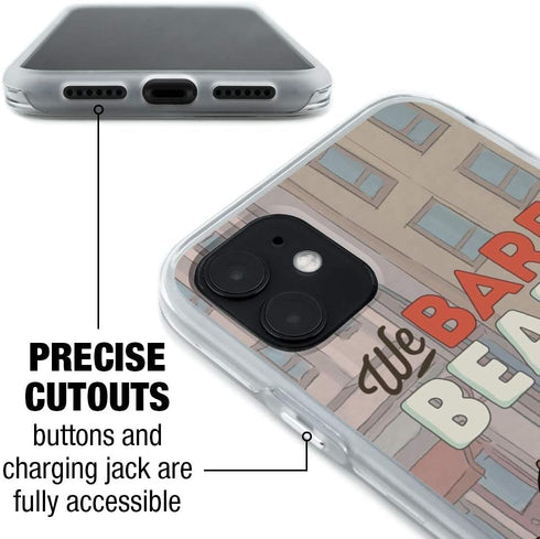 We Bare Bears Baby Bears Protective Slim Fit Hybrid Rubber Bumper Case Fits Apple iPhone 8, 8 Plus, X, 11, 11 Pro,11 Pro Max...