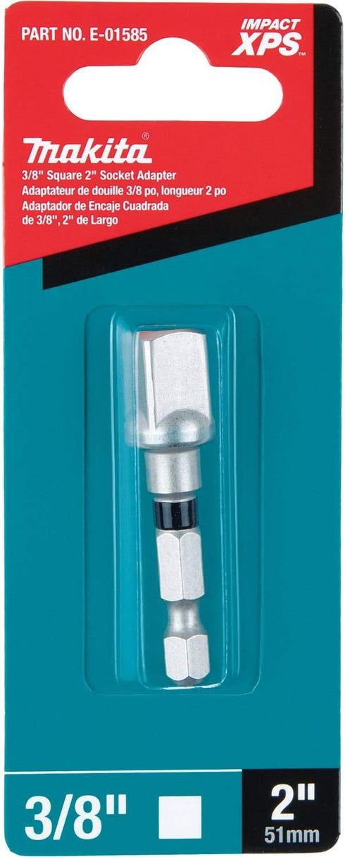 Makita E-01585 Impact XPS™ 3/8" Square 2" Socket Adapter...