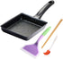 Tamagoyaki Pan Non Stick Japanese Omelette Pan,Cast Iron Rectangle Tamago Pan Small Frying Pan, Tamagoyaki Eggs Pan - Omelette Pan - with Silicone...