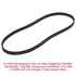 2 Pack 55-9300 Drive Belt Replaces Husqvarna 544908403, Simplcity 1663885, 1663885SM, Toro 55-9300, Troy-Bilt 1737899 for Toro CCR2000 CCR2400 CCR...