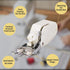 Open Toe Walking Foot W/Guide for Brother Even Feed Foot F033N F033 XC2214002 Pressure Foot...