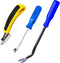 3Pcs Heavy Duty Upholstery and Construction Staple Remover with Tack Puller Tool, Nail Puller, Carpet Remover, for Removing All Kinds of Staples...