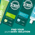 Tom's of Maine PureActiv Teeth + Gum Health* Natural Anticavity Toothpaste Gel 4.0oz , 3-Pack...