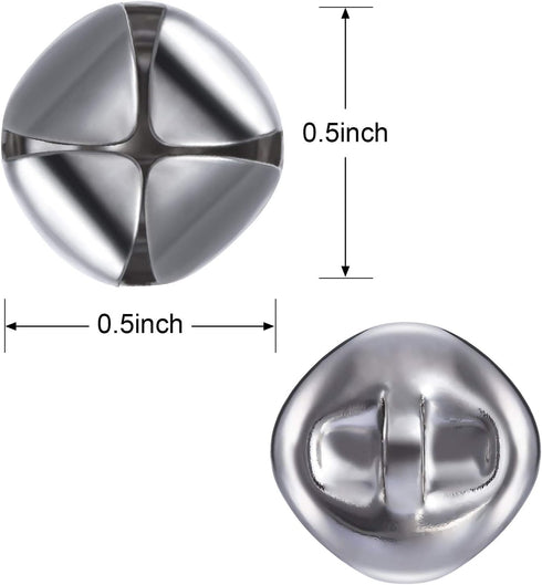 Jingle Bells for Craft, 300 Pieces Bulk DIY Christmas Bells for Decoration, Home Decoration...
