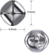 Jingle Bells for Craft, 300 Pieces Bulk DIY Christmas Bells for Decoration, Home Decoration...