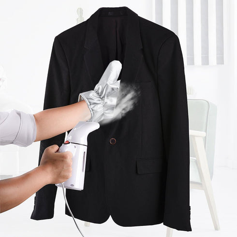 Garment Steamer Ironing Gloves, 2PCS Flexible Anti Steam Gloves, Heat Resistant Waterproof Protective Ironing Glove for Garment Steamer (Style A)...