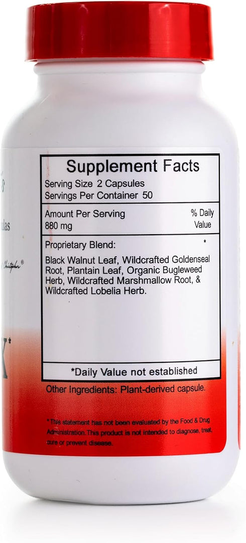 Christopher's Original Formulas X-INFX Formula, Natural Immune Support, 100 Caps...