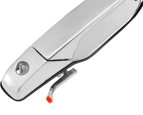 Exterior Chrome Door Handle Front Left Driver Side | Replacement for 2007-2013 Chevy Silverado Suburban Tahoe Avalanche GMC Sierra Yukon Cadillac ...