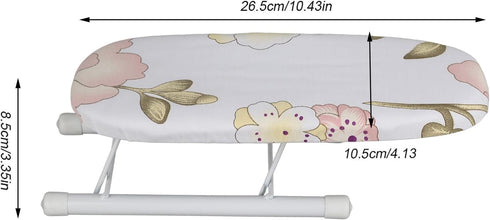 Fdit Small Ironing Board Toy for Sleeves Neckline T-shirt Collar Cuff Underwear (Not Suitable for Complete Clothing)...
