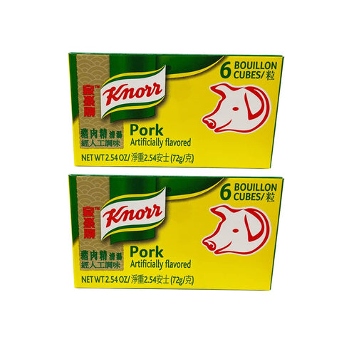 Knorr Pork Bouillon, 2.54 Oz (Pack of 2)...