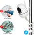 Baby Monitor Mount for HelloBaby HB65/HB66/HB248, ANMEATE SM935E Video Baby Monitor, Flexible Baby Camera Monitor Holder Without Tools for Crib or...
