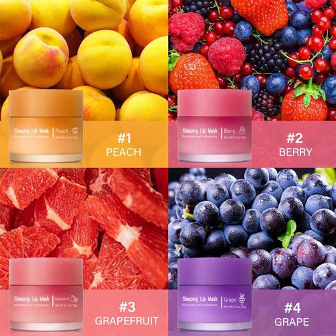 Sleeping lip mask, Nourish & Hydrate Lip Mask With Vitamin C, Antioxidants, Lip Balm, Lip Skin Care, Improve Lip Color, Reduce Lip Lines...