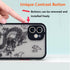Compatible with iPhone 12 Case Fashion Cool Dragon Animal 3D Pattern Design Frosted PC Back Soft TPU Bumper Shockproof Protective Case Cover for i...