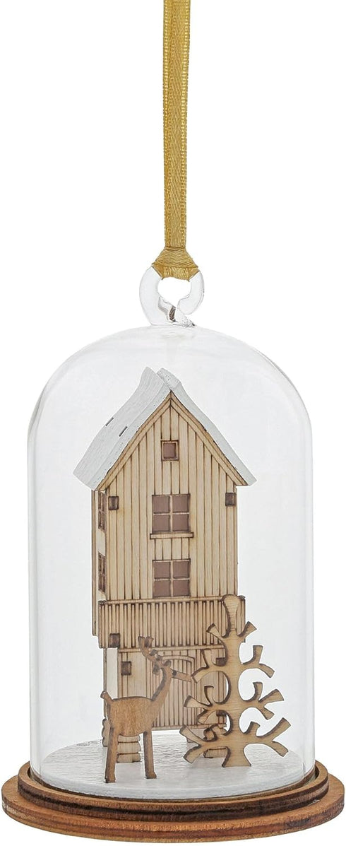 Department 56 Kloche The Spirit of Christmas Wish Dome Glass Hanging Ornament, 2.5 Inch, Multicolor...