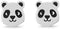 Boma Jewelry Sterling Silver Panda Bear Stud Earrings...