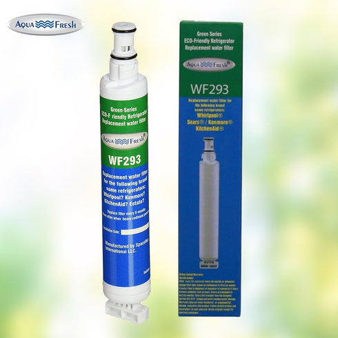 Aqua Fresh WF293 Refrigerator Water Filter Replacement Compatible with 4396701 Replacement for 9915, EDR6D1, RWF2000A, LC200V, RWF1021, Filter 6, ...