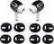 Compatible with AirPod Pro Ear Tips Ear Gels Anti-Slip Earbuds Cover ? Fit in The Charging Case ?, 4 Pairs Black b...