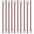 LightingWill 10pcs Pack Strip Wire Solderless Snap Down 2Pin Conductor LED Strip Connector for 8mm Wide 3528 2835 Single Color Flex LED Strips...