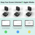 HOTLIFE Undetectable Mouse Jiggler, USB Mouse Mover Device Keeps PC Awake, Driver-Free Mouse Wiggler Auto Shaker with 3 Mode Switch Button to Keep...