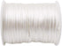 Promise Babe White Satin Rattail Cord for Necklace 75m DIY Craft Supplies Line...