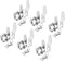 6 Pack Cabinet Locks with Keys, 5/8" Cam Lock keyed Alike, Secure Drawer Mailbox File RV Storage Locks Tool Box Locks Replacement Set, Zinc Alloy...