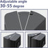 Video Doorbell Camera Angle Mount Compatible with Battery Doorbell Plus, Adjustable (30 to 55 Degree) Doorbell Wedge Bracket for House, with Screw...